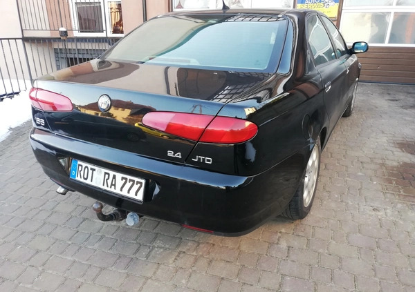 Alfa Romeo 166 cena 6000 przebieg: 275000, rok produkcji 2001 z Tczew małe 277